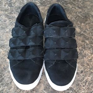 Rebecca Minkoff Black Suede Sneakers